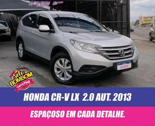 HONDA CRV 2.0 LX 4X2 16V FLEX 4P AUTOMÁTICO